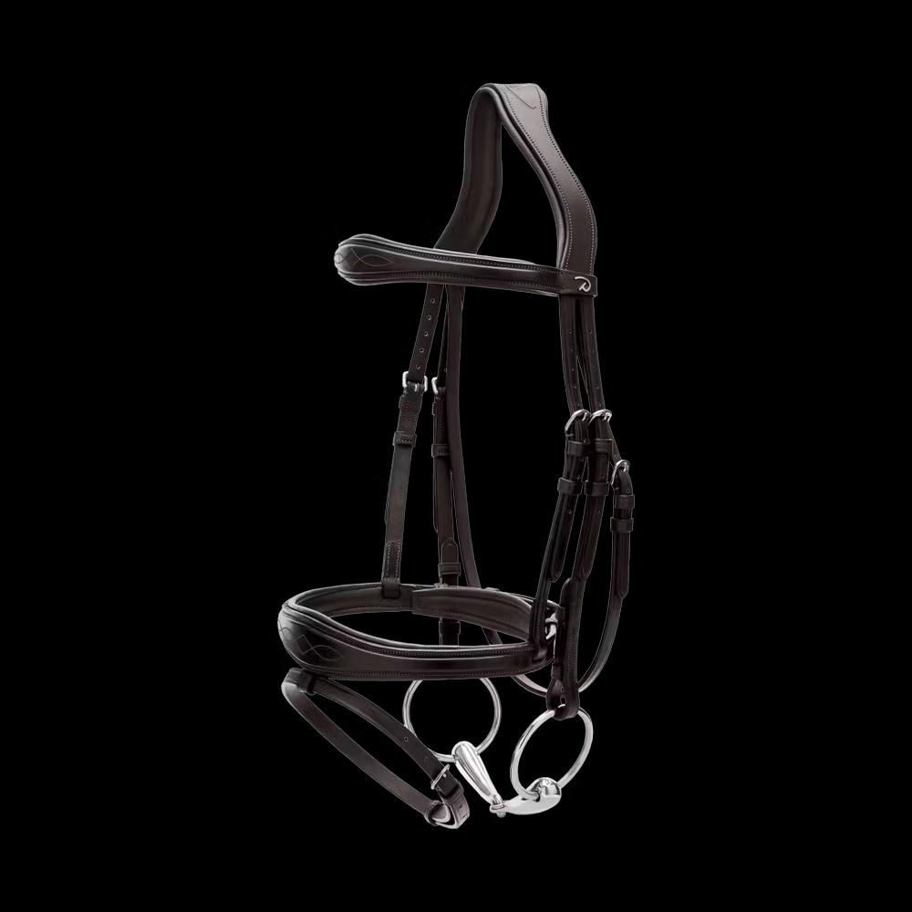 Anatomic Flash Noseband Bridle NE, Black